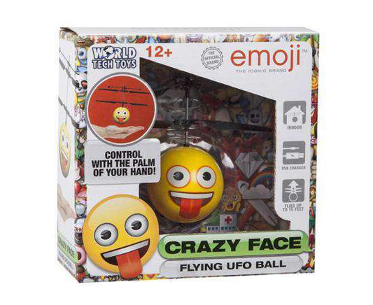 Crazy Face Emoji Heli Ball