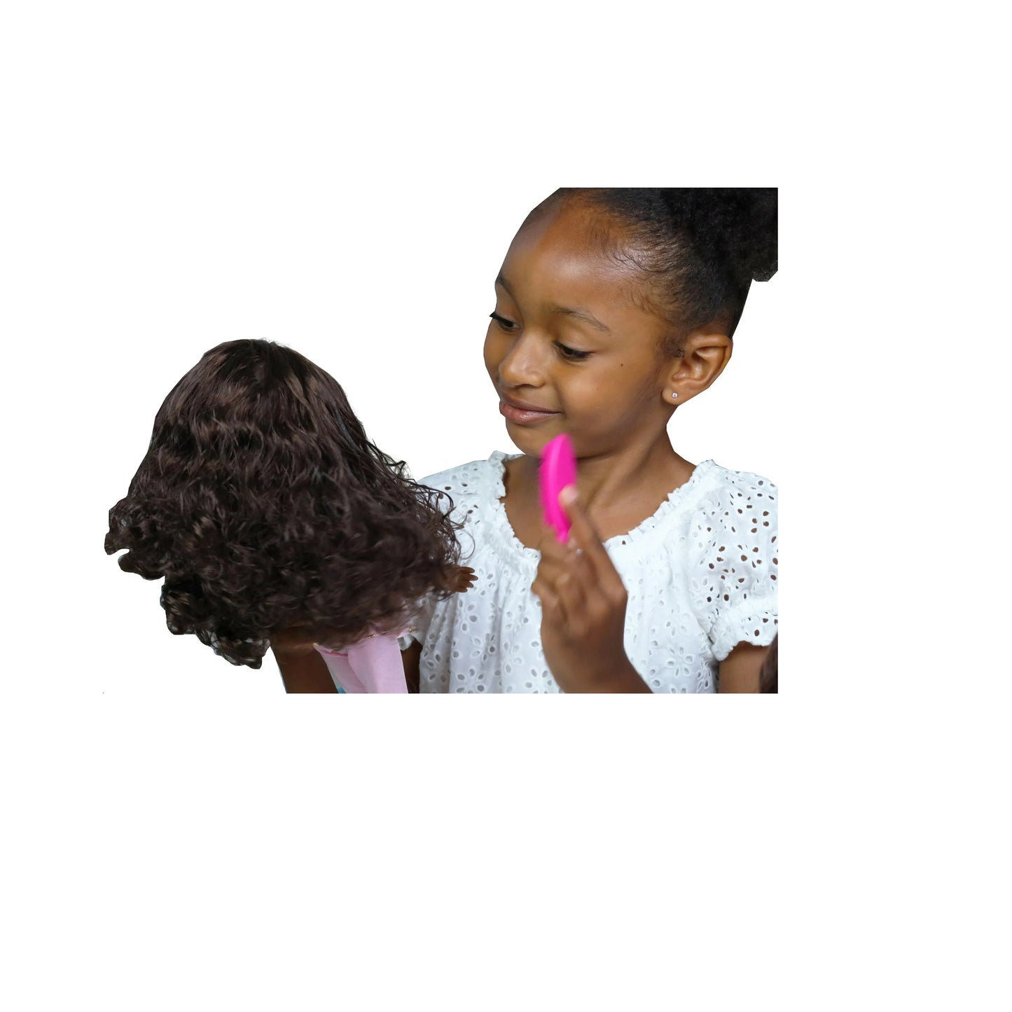 Kenya 13 inch Poseable Doll with Magic Hair and Accessories