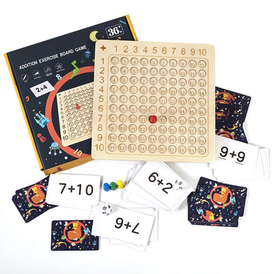 Wooden Multiplication Board Game