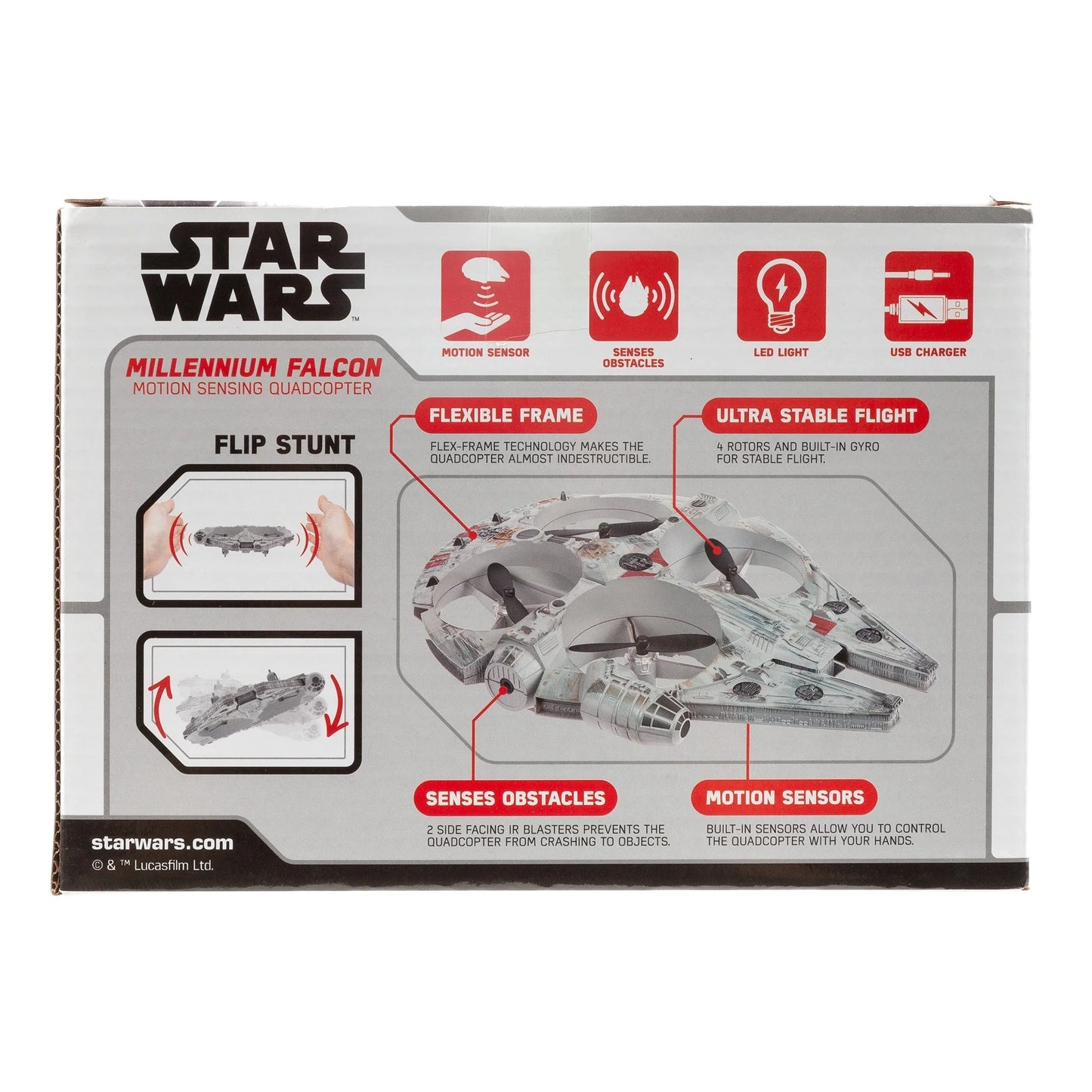 Star Wars Millennium Falcon Motion Sensor UFO Spaceship