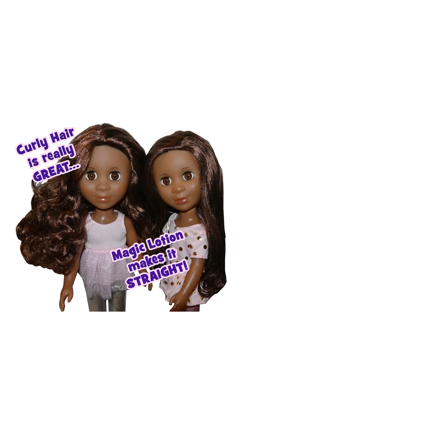 Kenya 13 inch Poseable Doll with Magic Hair and Accessories