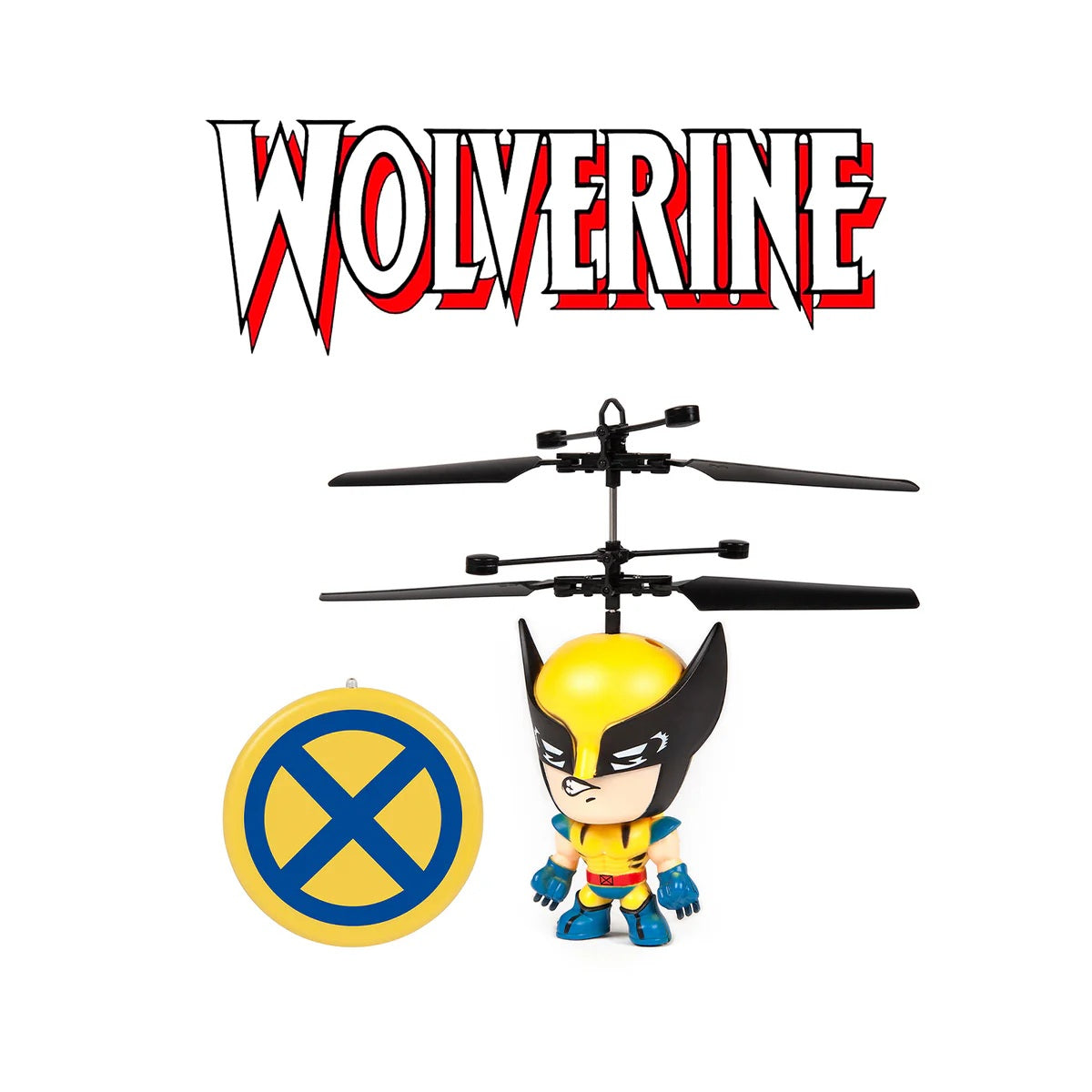 Marvel Big Heads Wolverine Motion sensing UFO